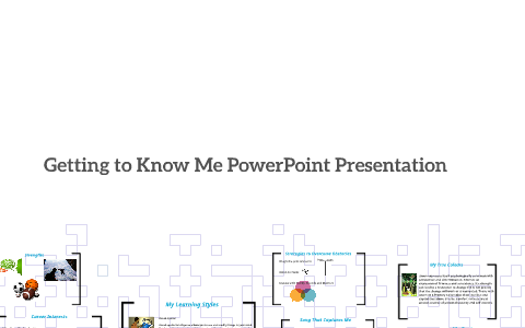 Getting to Know Me PowerPoint Presentation by Amanda Darby on Prezi
