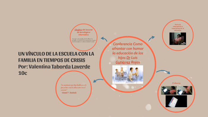 UN VÍNCULO DE LA ESCUELA CON LA FAMILIA EN TIEMPOS DE CRISIS by ...