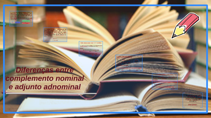 Diferenças entre complemento nominal e adjunto adnominal by Renata ...