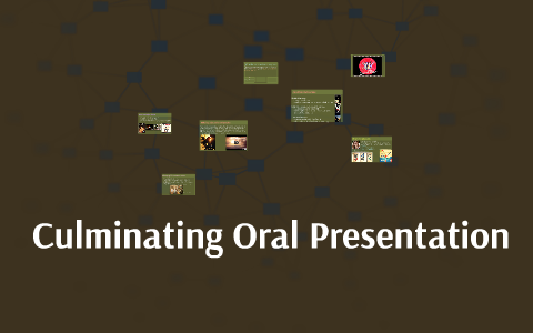English Culminating oral presentation by Laura Pontrelli on Prezi