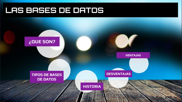 Las Bases De Datos by Jose C Avila on Prezi