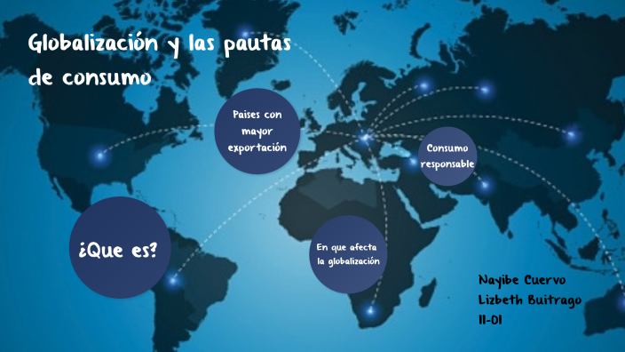Globalización y las pautas de consumo by Lizbeth Buitrago on Prezi