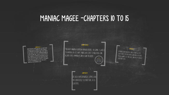 Maniac Magee Chapters 10 To 15 By Valentina Sierra