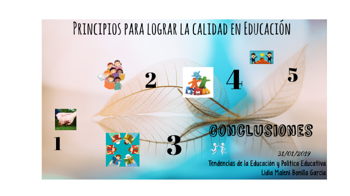 Principios para calidad en la Educación by Maleni Bonilla on Prezi