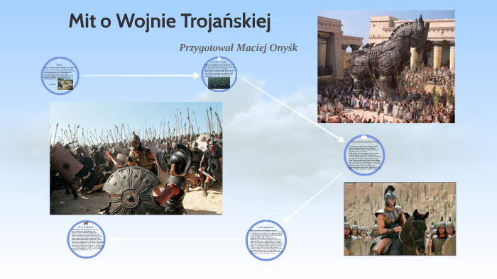 Najważniejsze Informacje O Wojnie Trojańskiej Mit o Wojnie Trojańskiej by maciejon onyśk on Prezi