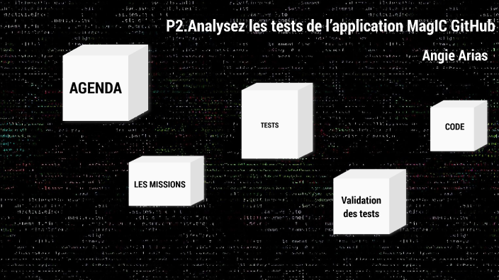 PROJET 2 : Analysez les tests de l’application MagIC GitHub". by Angie ...