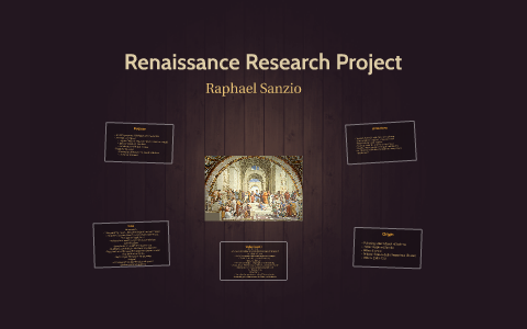 renaissance research project high school