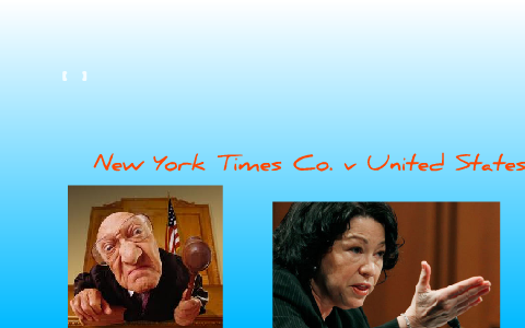 New York Times v United States by Chiara Mattolini