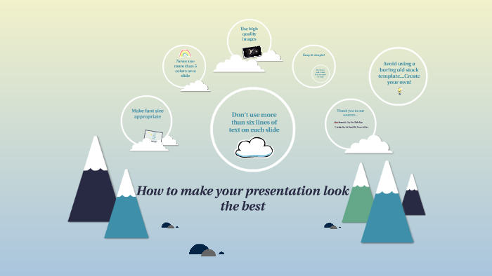 How to make a great presentation by Natalie Meinzer on Prezi