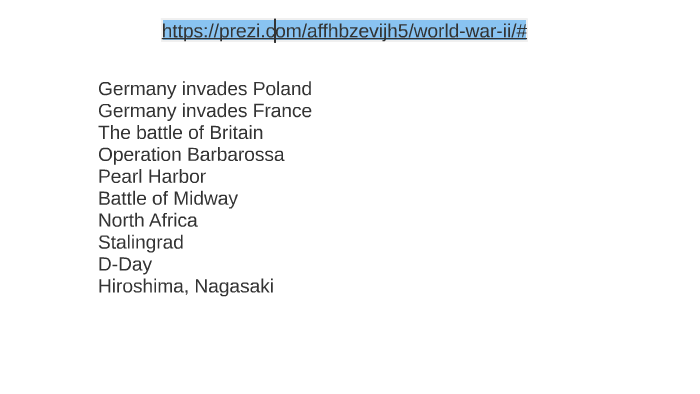 https://prezi.com/affhbzevijh5/world-war-ii/# by Péter Tóth on Prezi