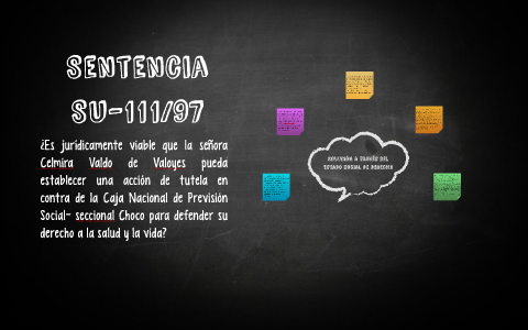 Sentencia SU-111/97 by Alejandra Diaz on Prezi