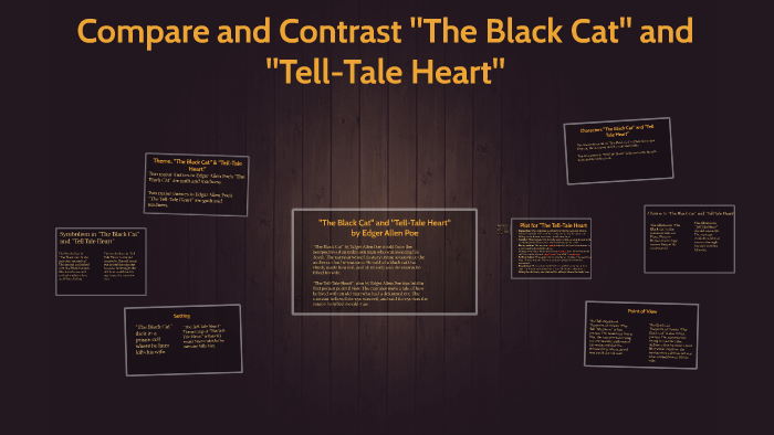 the black cat and tell tale heart comparison essay