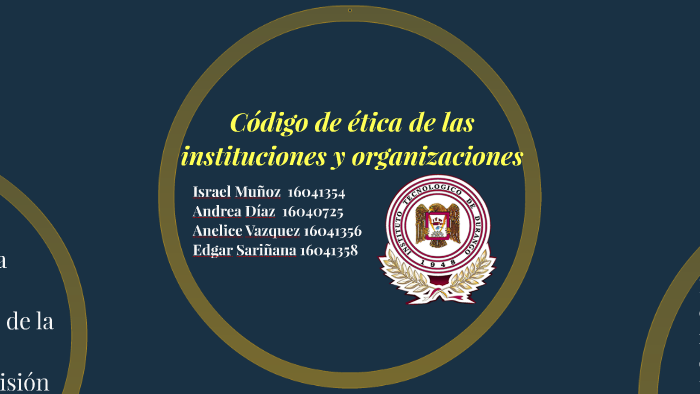 Código de ética de las instituciones y organizaciones by Israel