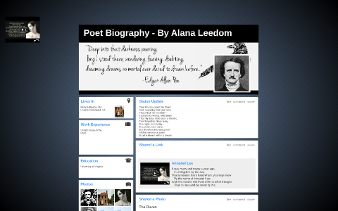 Edgar Allan Poe by Alana Leedom on Prezi