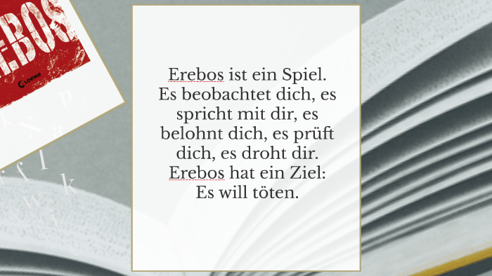 Buchvorstellung Erebos Von Ursula Poznanski By Hana Schwalbe On Prezi