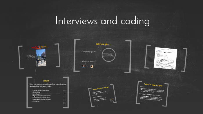 Interviews, open and axial coding by laura Tognetti on Prezi