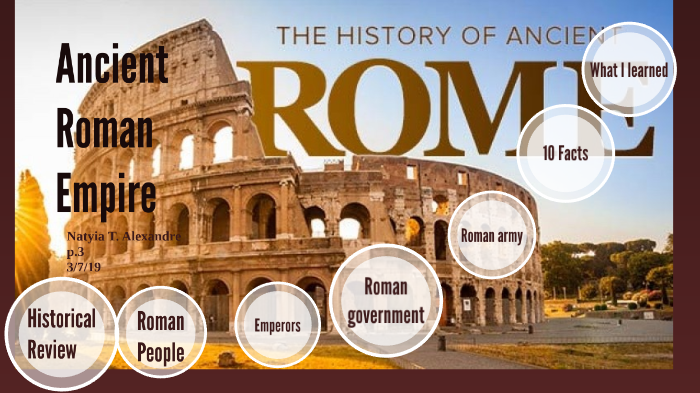 Ancient roman emipre by natyia alexandre on Prezi