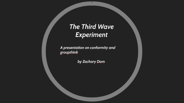 the third wave experiment results