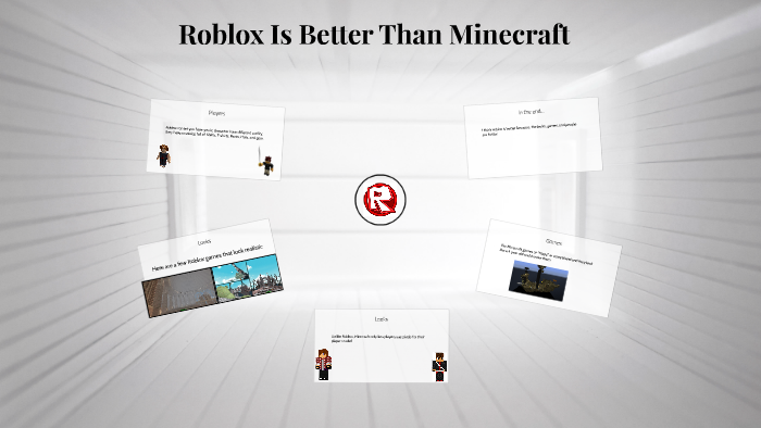 Roblox Is Better Than Minecraft By Ethan Jennings - better roblox logo