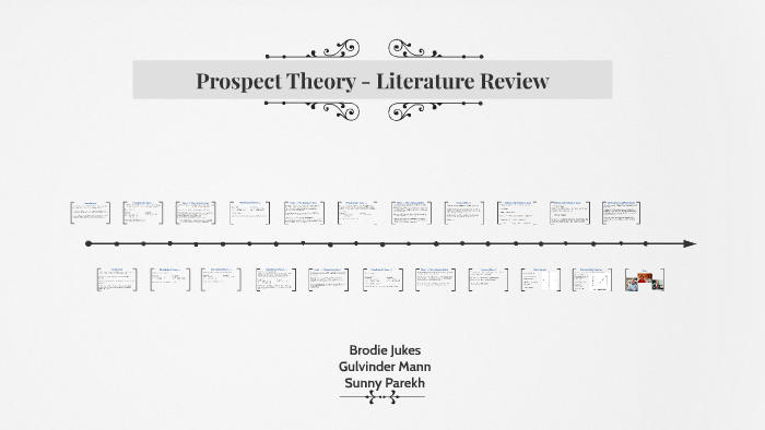 prospect theory literature review