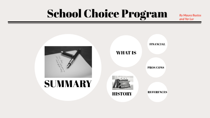 school choice pros and cons