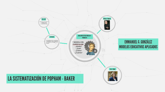 LA SISTEMATIZACIÓN DE POPHAM - BAKER by Emmanuel González González