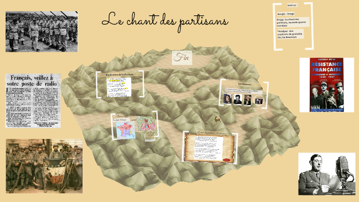 Oeuvre engagée : Le chant des partisans by Marion Peugnet on Prezi