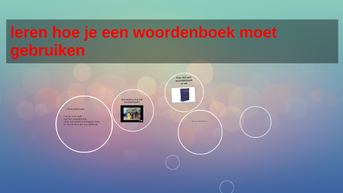 leren hoe je een woordenboek moet gebruiken by djp de jezus paredes on