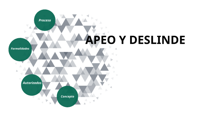 APEO Y DESLINDE by Damian Cruz on Prezi