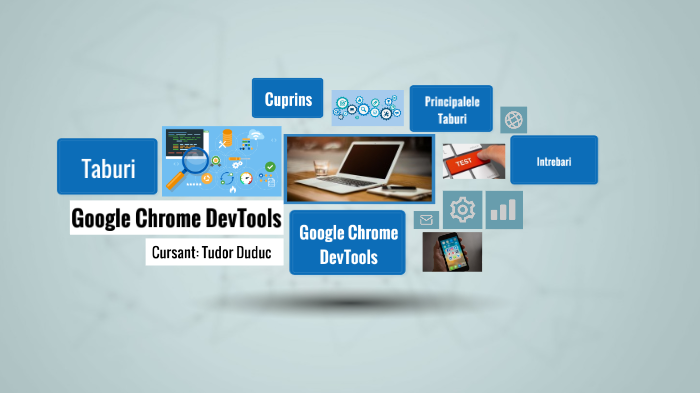 Google Chrome Developer Tools by Tudor Duduc on Prezi