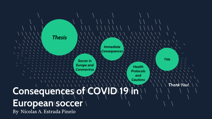 Consequences of COVID 19 in European men's soccer by Nícolas Amaru ...