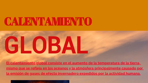 CALENTAMIENTO GLOBAL by Juan Carlos Contreras on Prezi Design