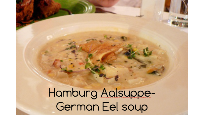 Hamburg Aalsuppe - German Eel Soup by Tessa Stroble