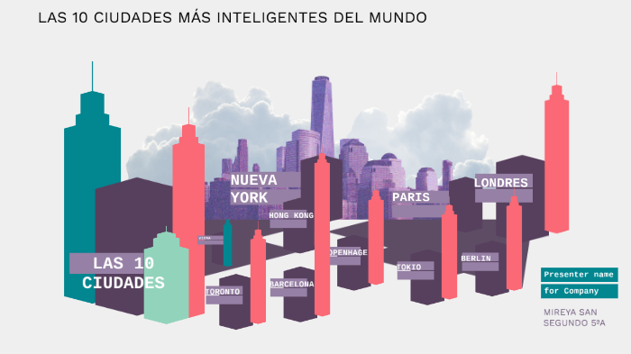 Las 10 ciudades más inteligentes del mundo by Mireya Sanse on Prezi