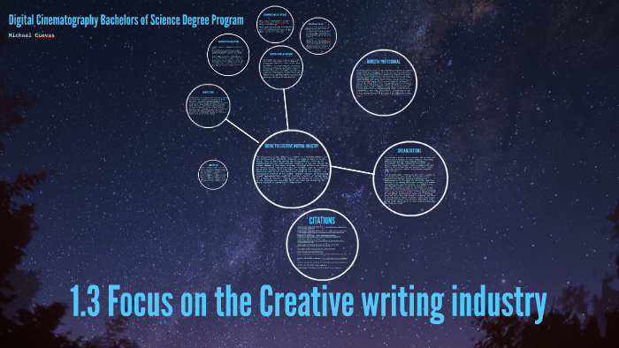 creative writing focuses on industry related information