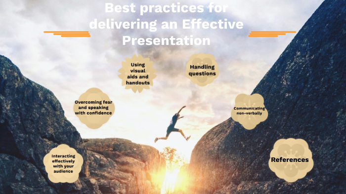 delivering an effective presentation definition