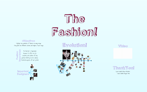 The Fashion by Daniela Vargas on Prezi