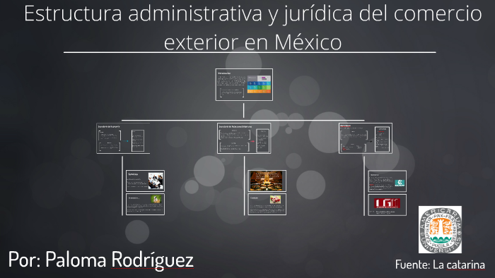 Estructura administrativa y jurídica del comercio exterior en México by