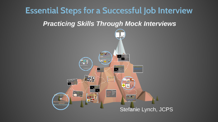 Essential Steps for a Successful Job Interview by Stefanie Lynch on Prezi