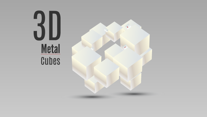3d Metal Cubes Prezi Template By Prezi Templates By Preziland On Prezi