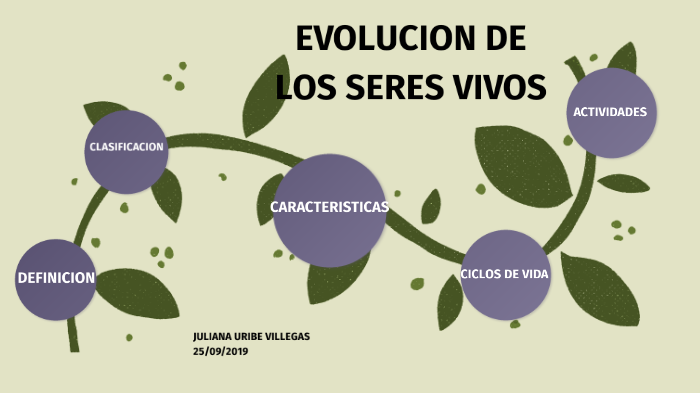 Evolución de los seres vivos -UNAD by gustavo barragan gutierrez