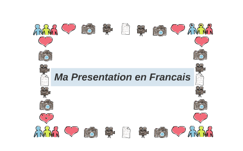 presentation en francais example