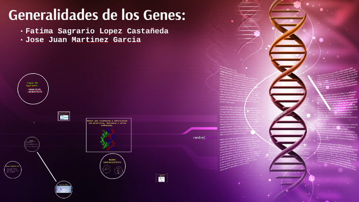 Generalidades De La Genetica Y Genes