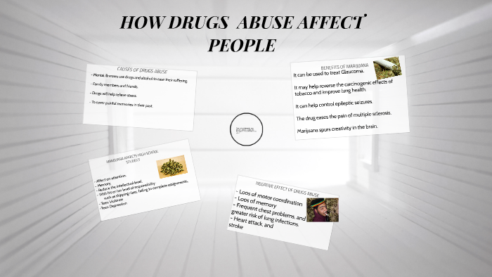 HOW DRUGS AND ALCOHOL ABUSE AFFECT PEOPLE by Jairo Porras on Prezi