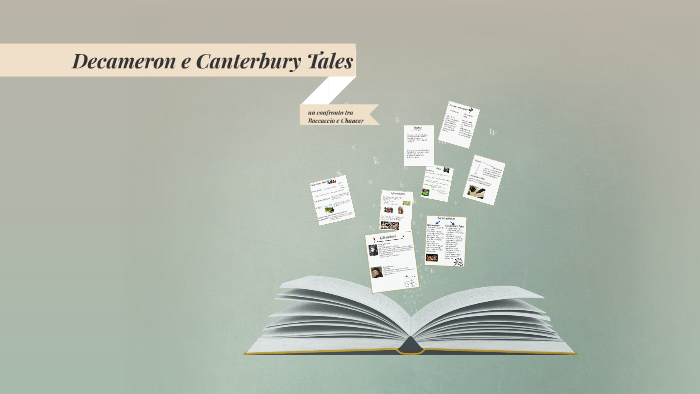 Реферат: Cantebury Tales Vs The Decameron Essay Research