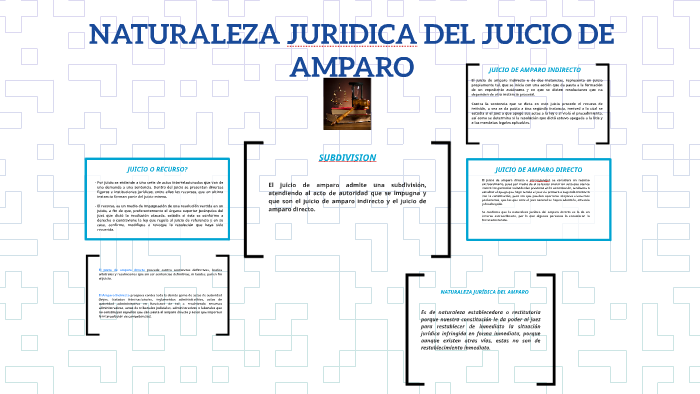 Naturaleza Jurídica Del Juicio De Amparo
