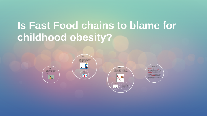 Fast Food – Is it the Enemy? - Obesity Action Coalition