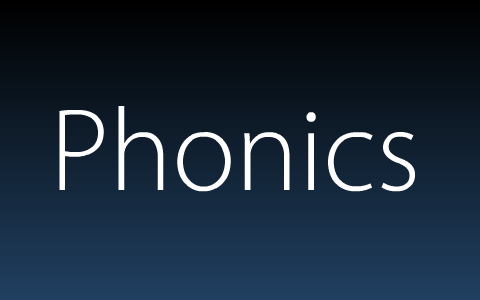 Phonics presentation by Tami Beck