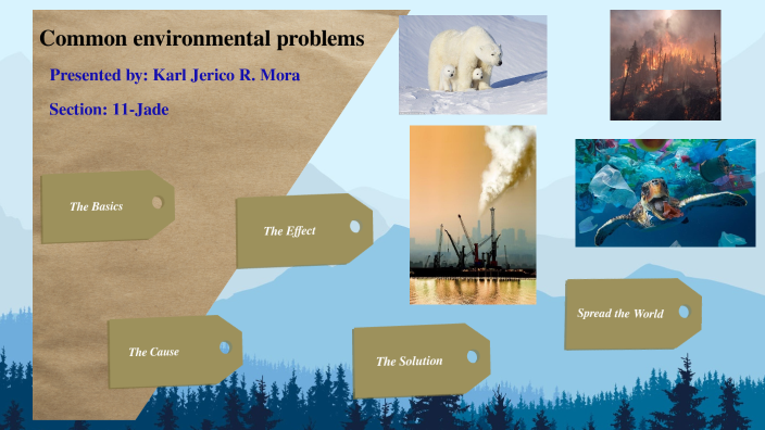 Common environmental problems by Karl Jerico Realista Mora