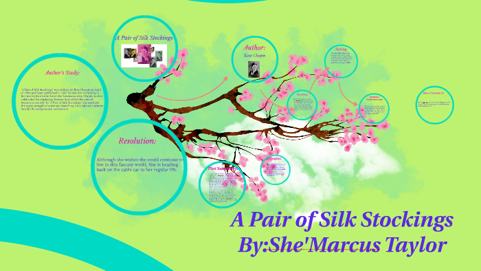 summary a pair of silk stockings